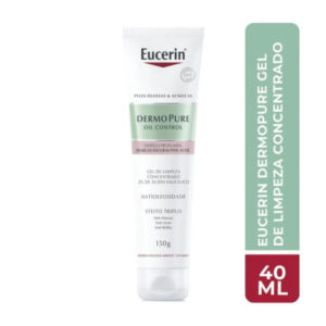 Eucerin Dermo Pure Gel de Limpeza Facial Concentrado 150g