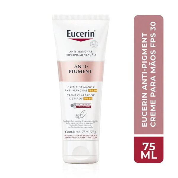 Eucerin Anti-Pigment Creme Clareador de Mãos FPS30 75ml